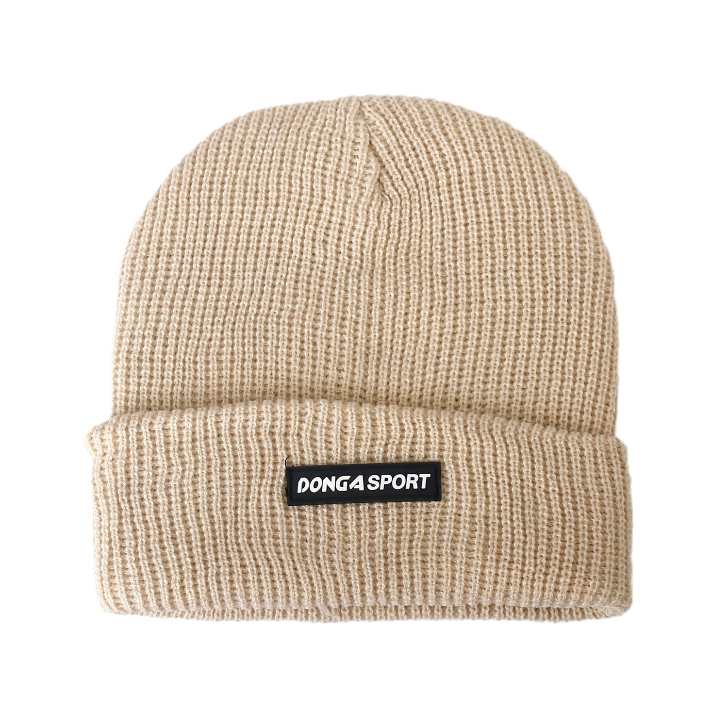 Big Head circumference knitted hat men's WANG Jiaer same fashion brand winter women's closed toe cold hat warm boys wool hat