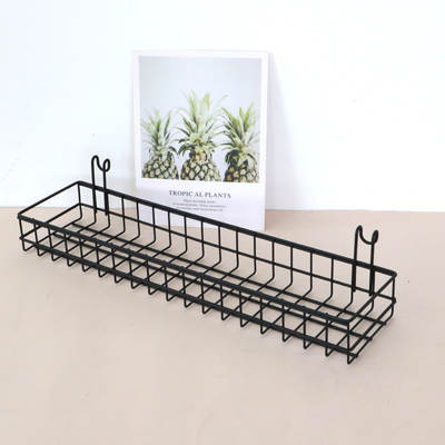 Nordic Rose Golden Mesh Wall Iron Storage Hanging Basket Wall Storage Rack Storage Basket Kindergarten Wall Hanging Basket