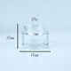 25g; transparent; glass