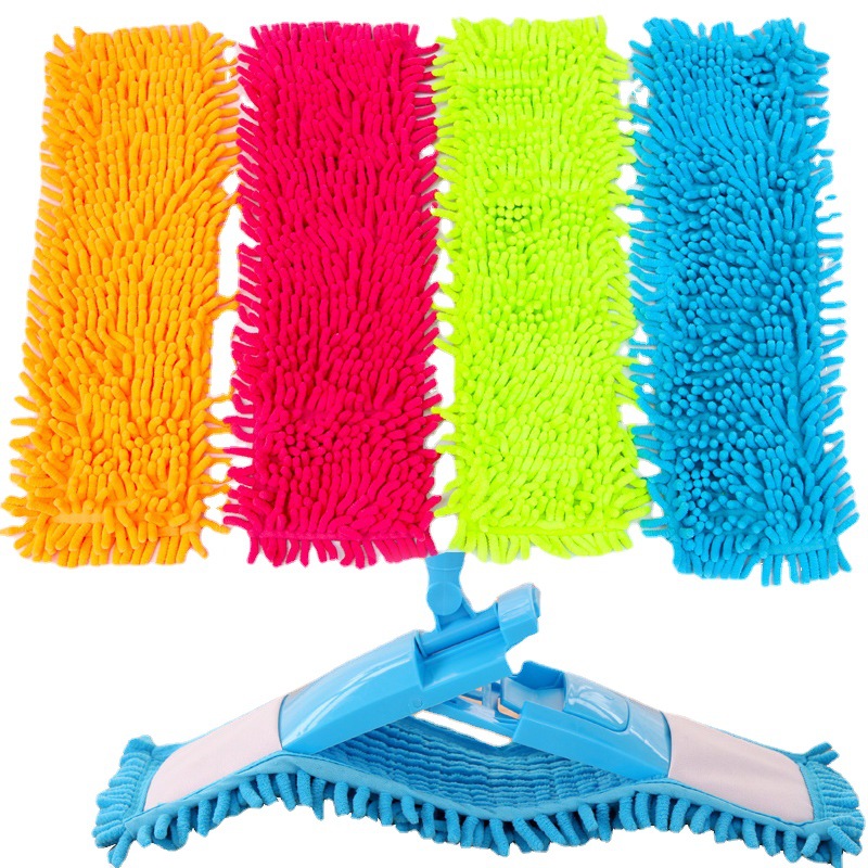 Mop Flat Hand-free Washing Flat Mop Replacement Cloth for Lazy Household Automatic Disassembled and Washable Self-squeezing Hand-free Cloth