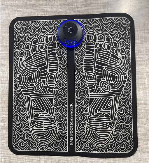 Smart EMS massage pad plantar pulse physical therapy foot pad micro current foot foot massager USB charging