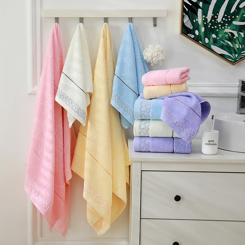 Towel Cotton Soft Absorbent Adult Face Wash Household Gift Labor Protection Promotion Bath Towel Support Embroidery