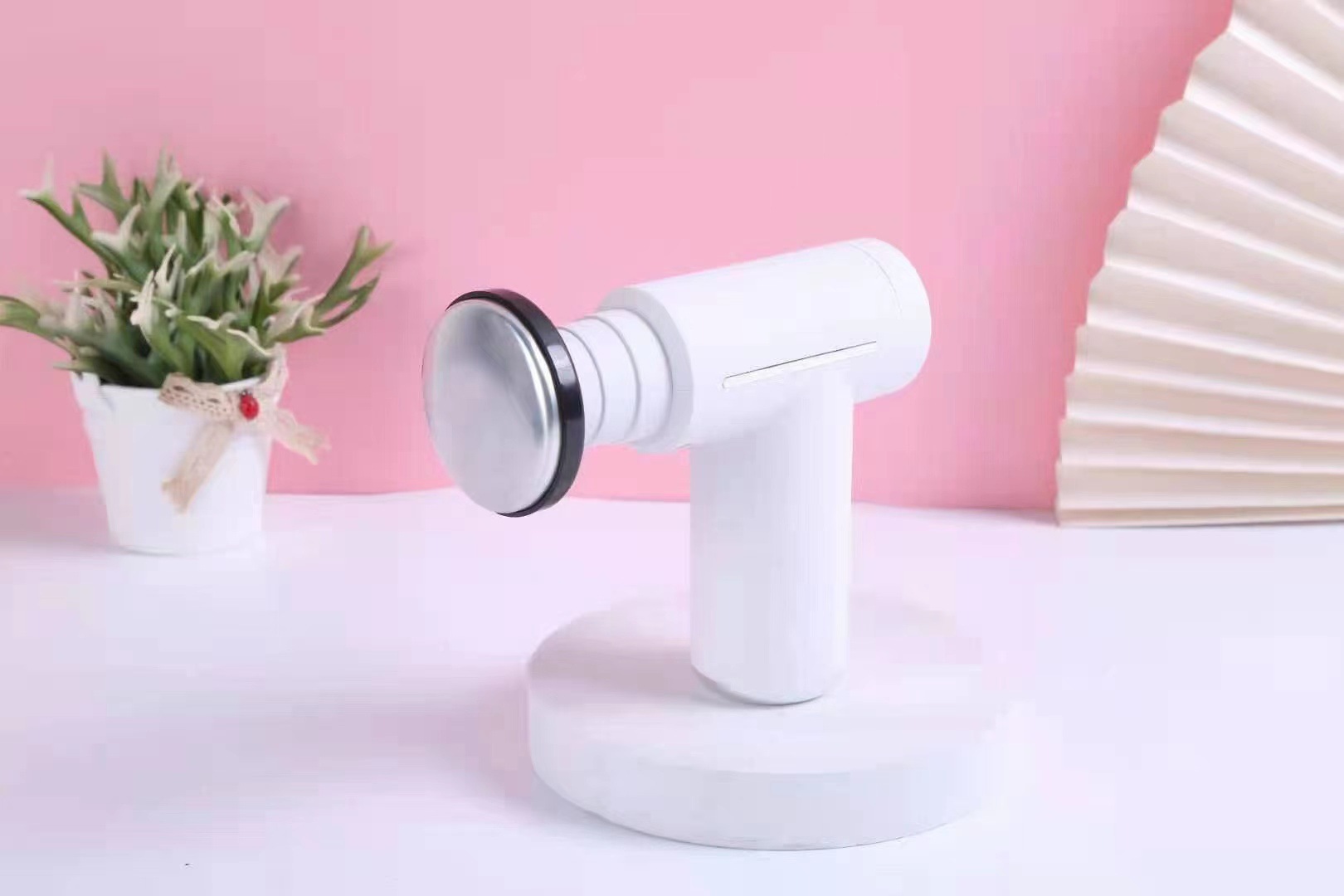 mini fascia gun cold compress hot compress fitness electric impact gun muscle relaxer massager small vibration massage
