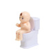 Doll Water Spray Toilet White