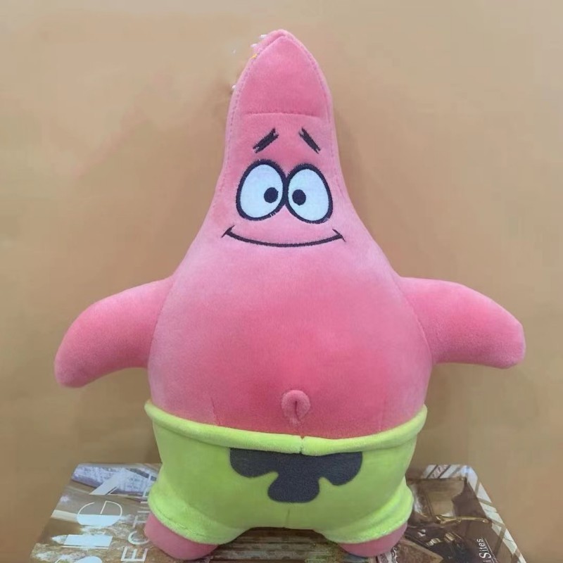 Spongebob Plush Toy Patrick Crab Boss Plush Doll Doll Eight-inch Grasp Machine Doll Factory Wholesale
