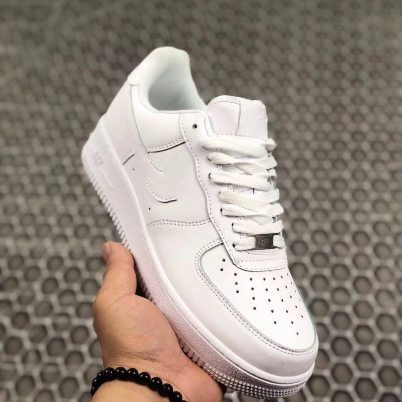 Putian Air Force One Pure White All-match Top Leather Classic Couple Men's and Women's Casual Shoes Cross-border Direct Supply
