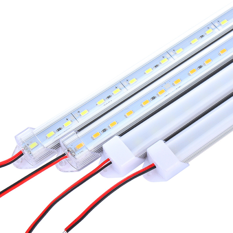 [Wholesale Good Goods] 12vled light bar stall light strip night market 24V battery car lamp tube light strip patch