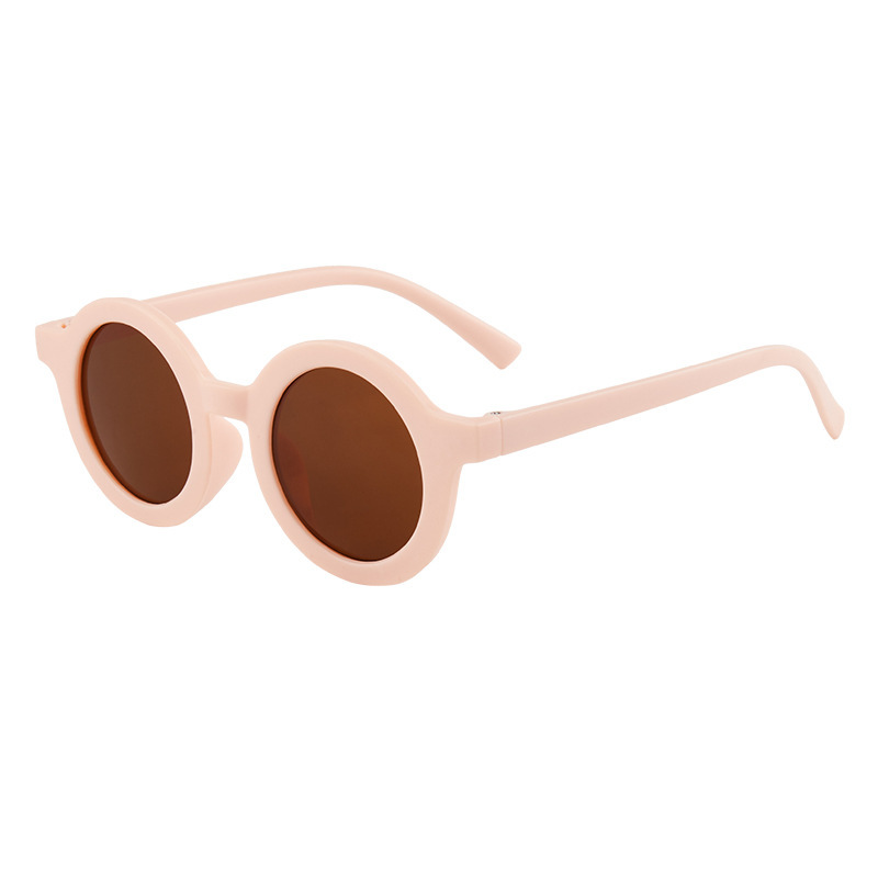 Ins Explosive Children's Sunglasses Wholesale Trendy Retro Baby Korean Style Boys and Girls Sunglasses in stock Cat excrement Cafe