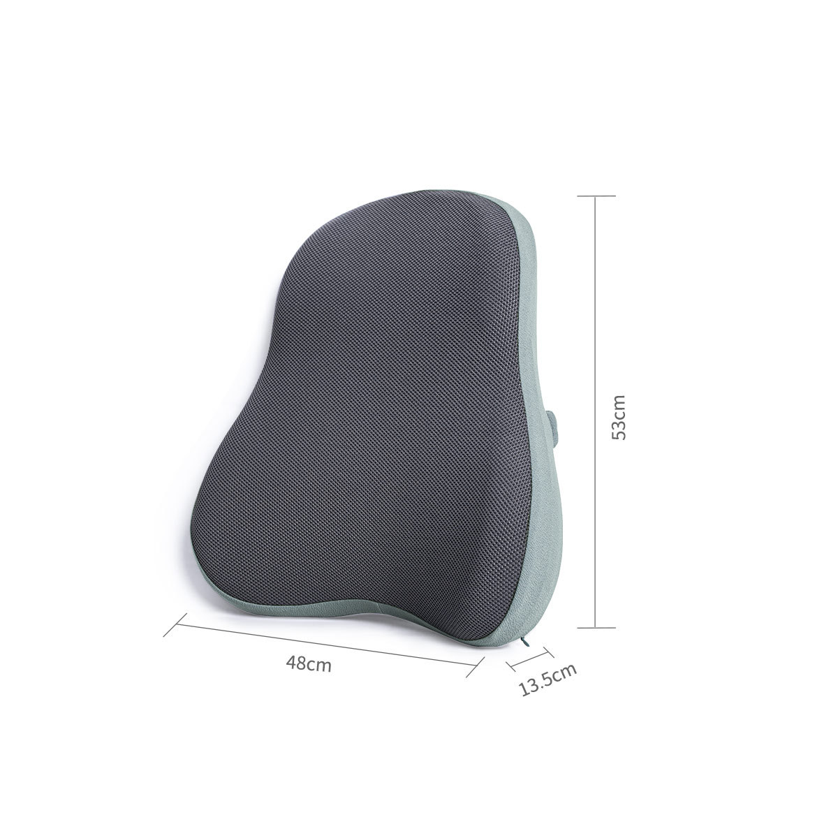 Light Luxury Ergonomic Pillow Household Products Office Cushion Seat Sedentary Waist Protection Waist Pad Memory Foam Waist Pad