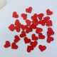 Big Red love button wooden button clothing accessories button handmade material heart shaped button diy wholesale