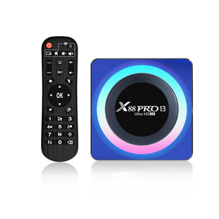 X88 PRO 13 STB Android13 RK3528 WIFI6 4G/64G Bluetooth HD TVB OX