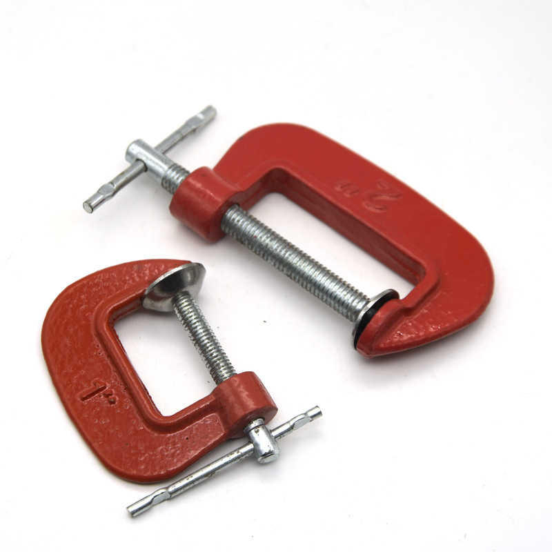 G-type woodworking clamp C- type clamp metal woodworking clamping tool strong fixing clamp European-style light fast fixing clamp