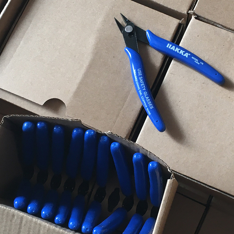 Cross-border 170 cutting pliers diagonal pliers plastic water mouth mini electronic manual cutting pliers DIY model wishful cutting pliers