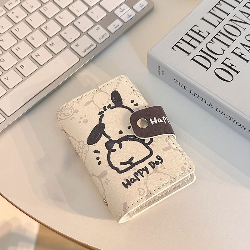 Pacha dog large capacity multi-card card holder mini cute all-in-one bag business card holder ID card driving license card holder for women
