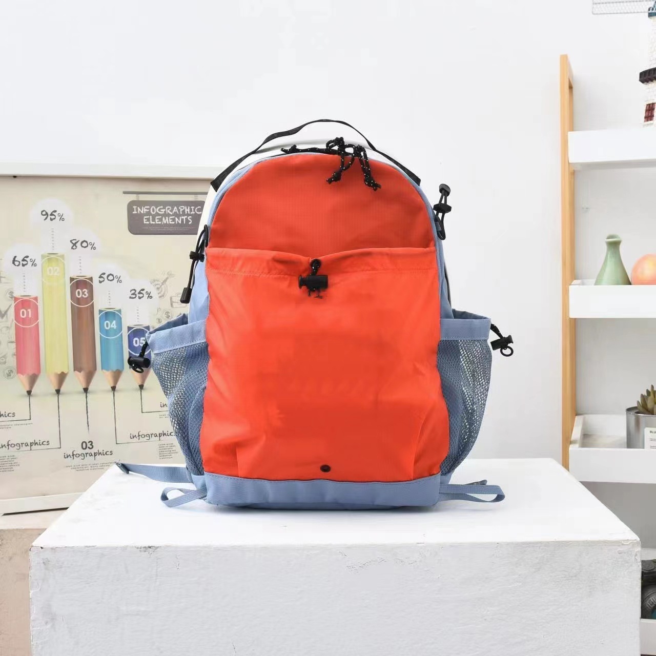 New North * Home Adult Lightweight Hiking Outdoor Leisure Travel Mountaineering Backpack Water-repellent