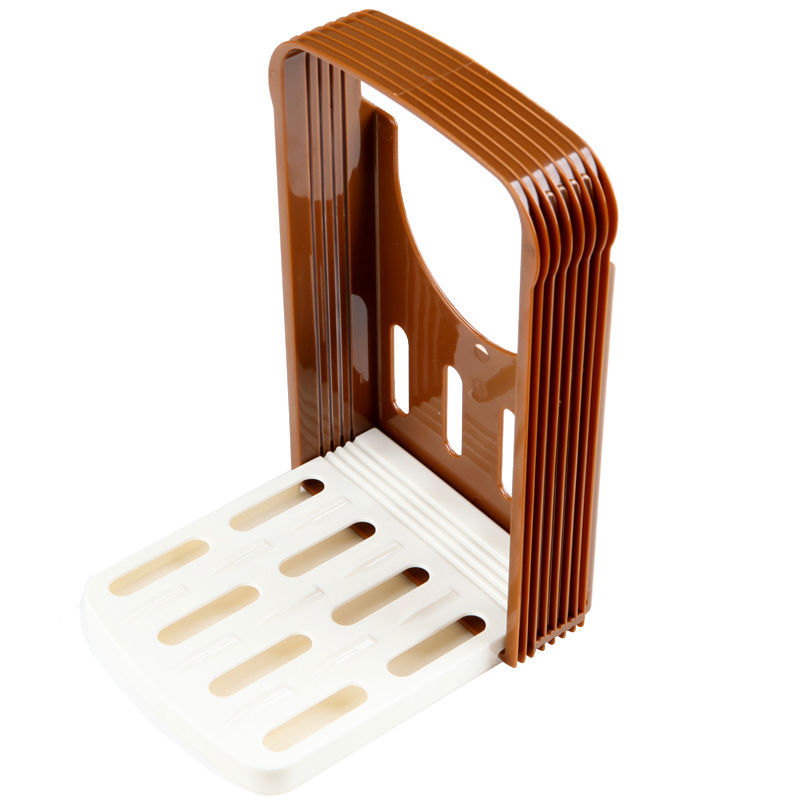 Toast bread slicer brown bread slicing rack toast household bread cutting sharpener baking tool