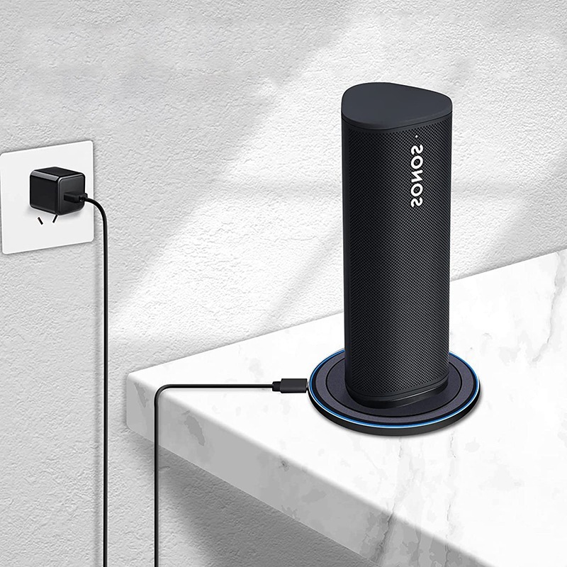 屋外 Sonos ローミング Bluetooth スピーカー強力な磁気ワイヤレス充電ベースデジタルコンピュータ/携帯電話の充電器|undefined