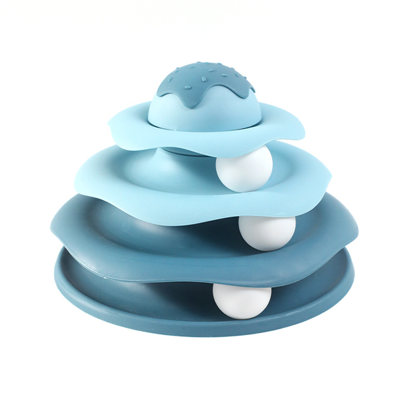 Cat Toy self-Hi cat turntable ball cat relieving stuffy funny cat artifact kitten kitten pet supplies cat toy