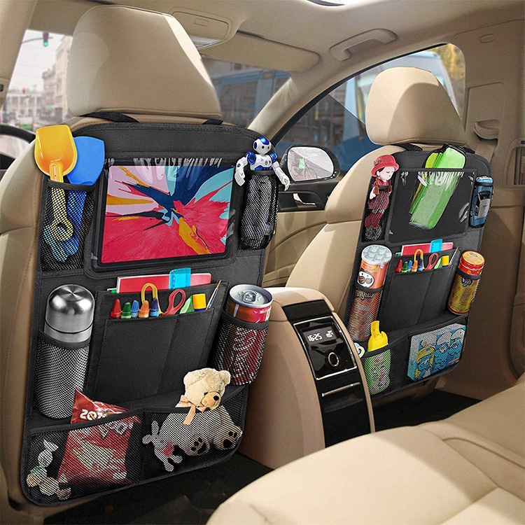 Oxford cloth car storage bag car chair back storage bag storage bag car seat storage bag