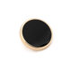 Metal Buttons High-end Tall Suit Buttons Men's and Women's Suit Shirt Coat White Black Round Decorative Buttons