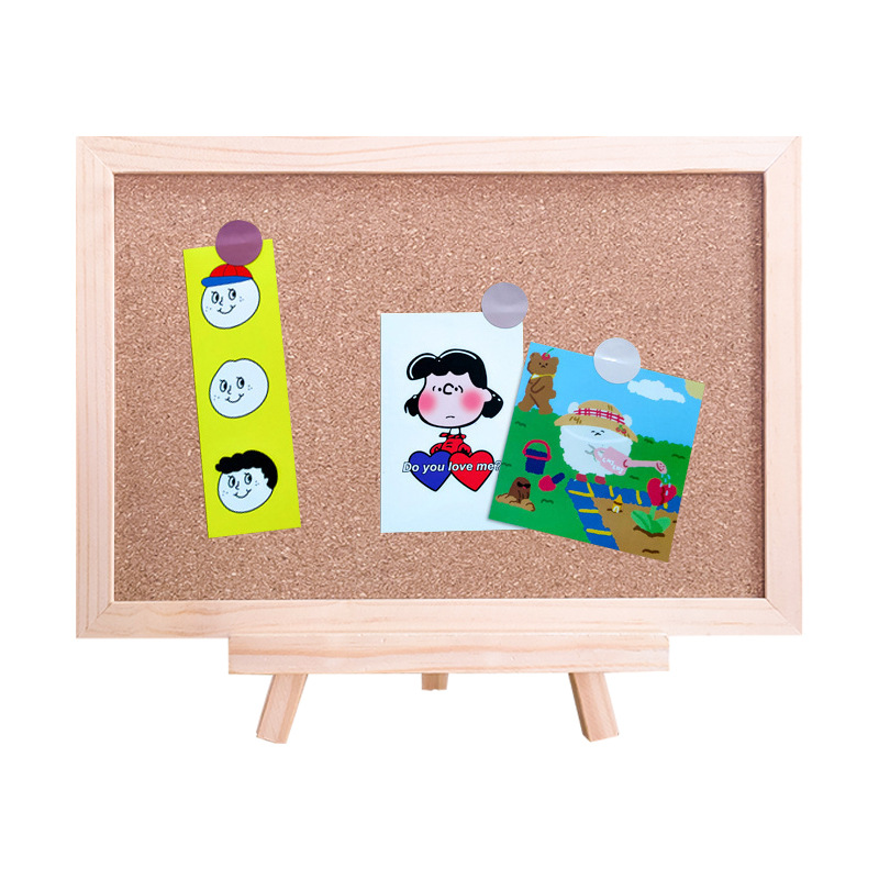 1008 wholesale office home children's teaching dormitory desktop mobile student hanging photo display board cork board