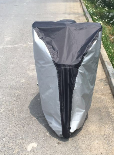 Amazon 210D Оксфордская ткань с покрытием из серебряной ткани Велосипедная куртка Велосипедный чехол