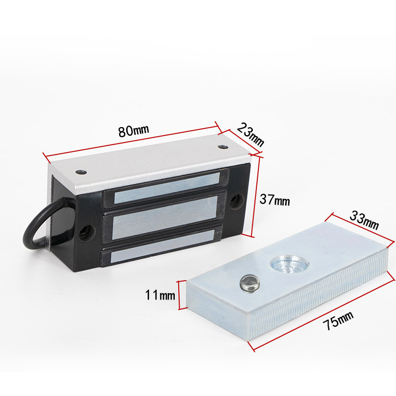 Electronic cabinet lock magnetic lock chamber escape lock drawer lock electromagnetic lock 60kg 12V