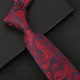8cm red and blue cashew hand
