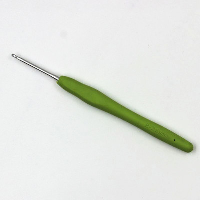 Weaving Tools Free Shipping Alumina Silicone Soft Handle Crochet Candy Color Wool Crochet Set Wear-resistant Non-slip