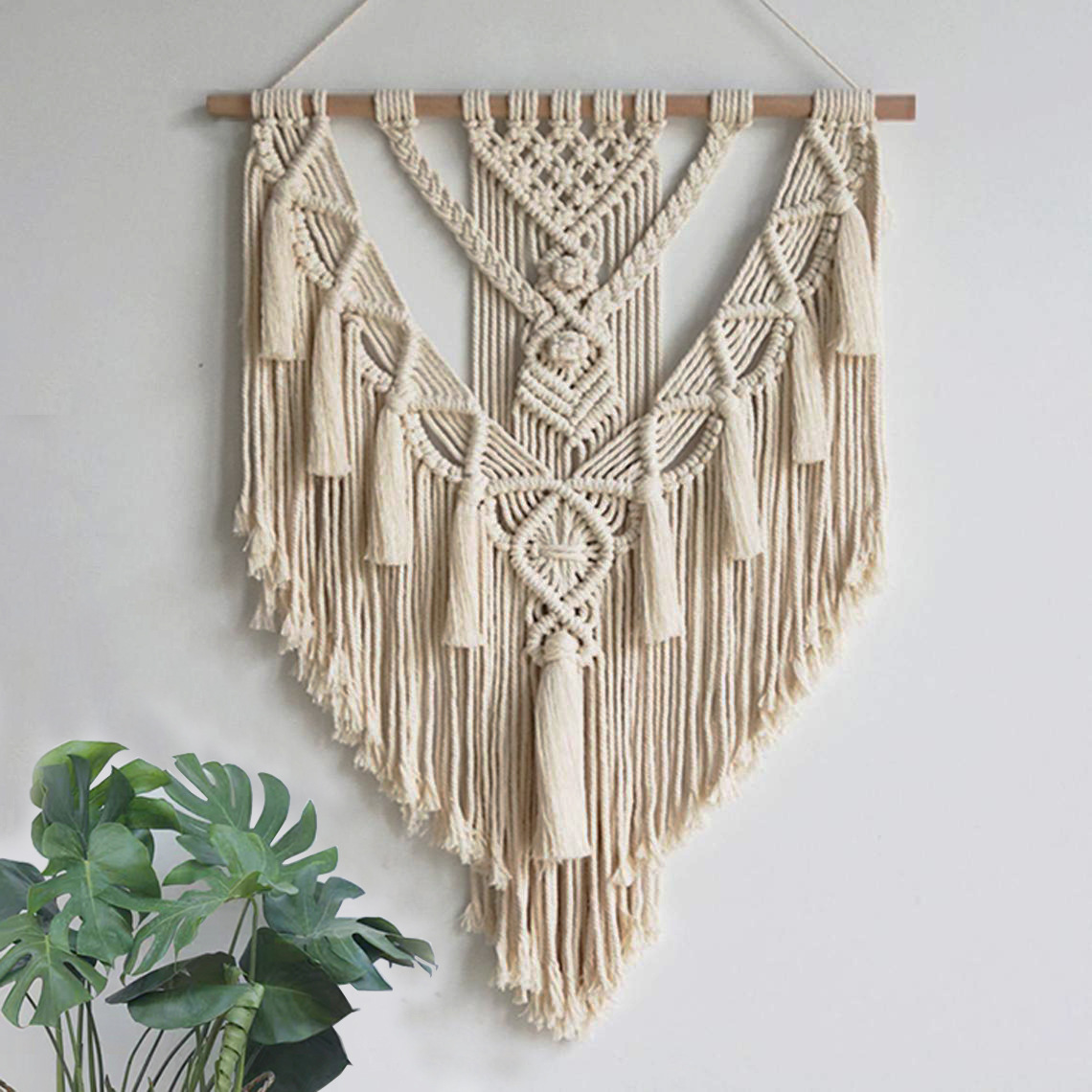 New bohemian style hand-woven tapestry tassel wall decoration B & B decoration
