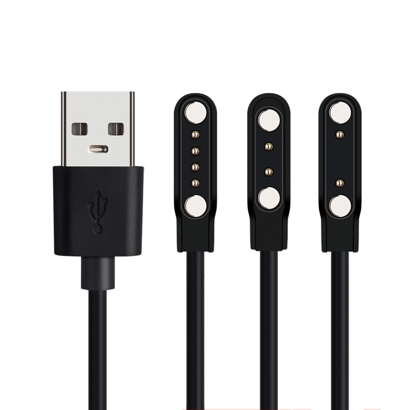 子供電話腕時計磁気吸引充電線充電器スマートハンドリングデータ線4針2針7.62mm4.0|undefined