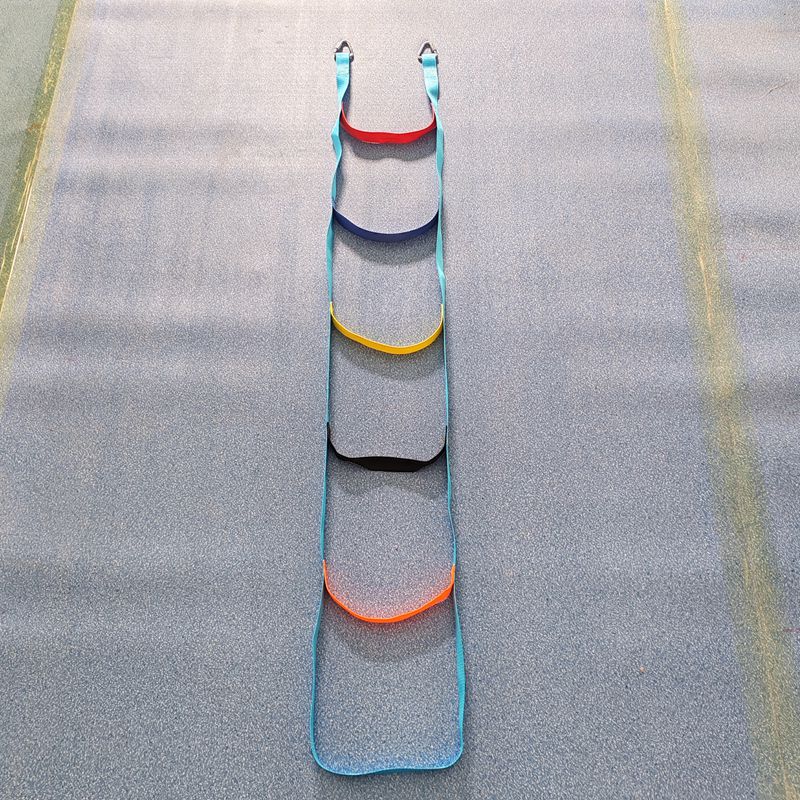 2 M 6-speed color climbing ladder high load-bearing ribbon ladder outdoor children's fun amusement climbing ladder