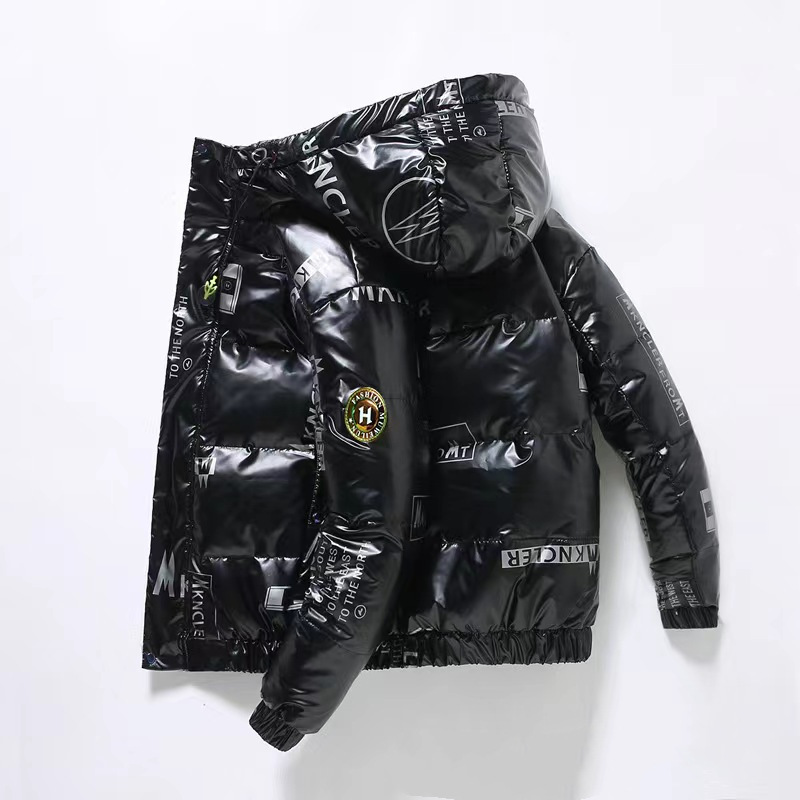 2023 new down jacket bright face wash-free winter men's and women's couples men's live broadcast for a generation of hair coat