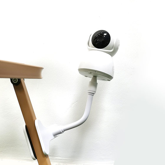 New Punch-free Monitoring Camera Bracket Cabinet Ceiling with Light Slit Clip Table Crib Monitoring Bracket