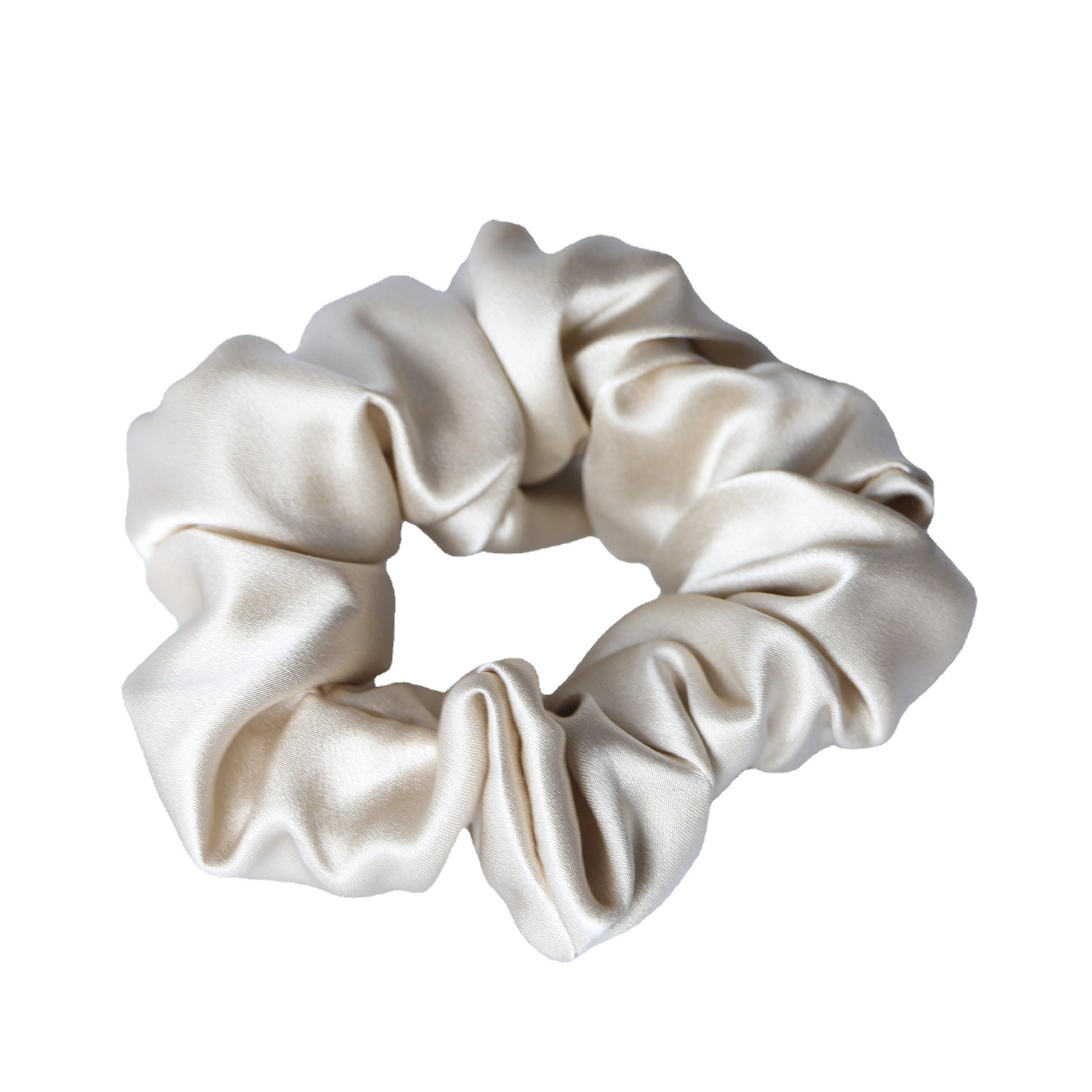 Amazon Hot Sale Satin Imitation Silk Pillow Case with Eye Mask Hair Ring Combination Pillow Cover Satin Large Intestine Rubber Band Hair Ring