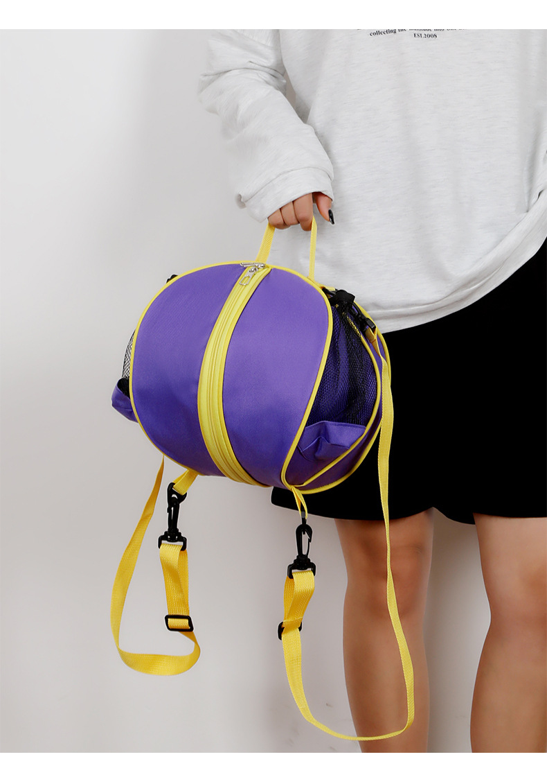Adult Student shoulder basketball bag basketball bag training Sports Backpack football bag net bag