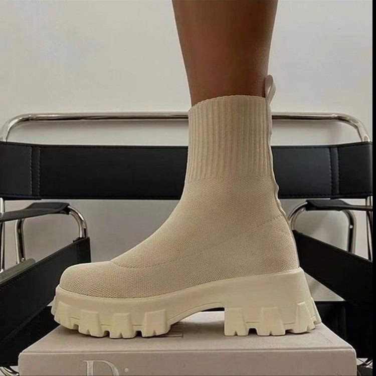 High-heeled chunky-heeled sandals women's soft-soled 2023 Summer latest thick-soled waterproof platform fashionable all-Match peep-toe mom's sandals