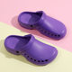 Special Slippers for Operating Room with Soft Bottom Baotou Shoes for Doctors and Nurse Non-slip Wear-resistant Cave Shoes for Clean Room Laboratory