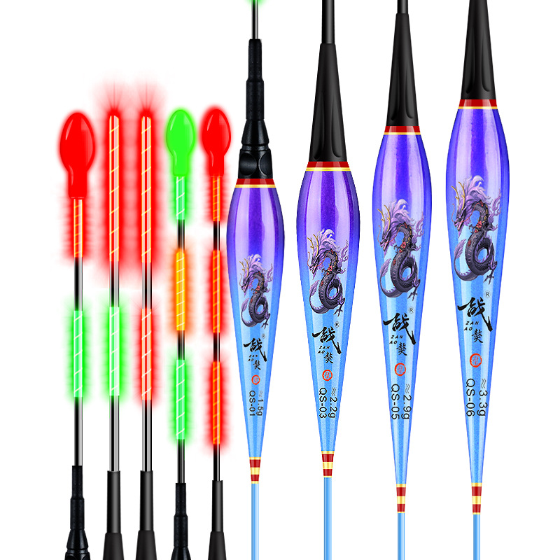 New Nano Shallow Water Traditional Fishing Electronic Bleaching Changeable Tail Luminous Bleaching Large Water Bleaching Grass Carp No Shadow in Water