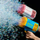 Bubble Machine Fireworks Bubble Machine Electric Bubble Blowing Internet Popular Handheld Gatling Bubble Gun Summer Park Children's Toy