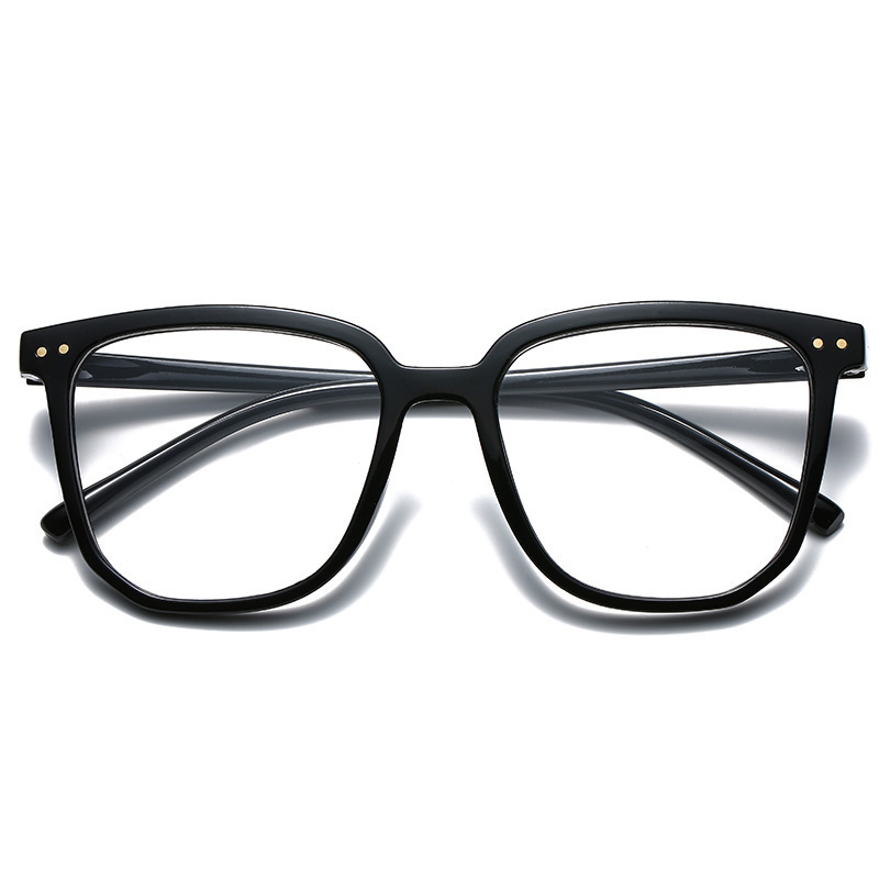 2023 new anti-blue light glasses female Korean style plain student glasses frame male generation finished myopia glasses