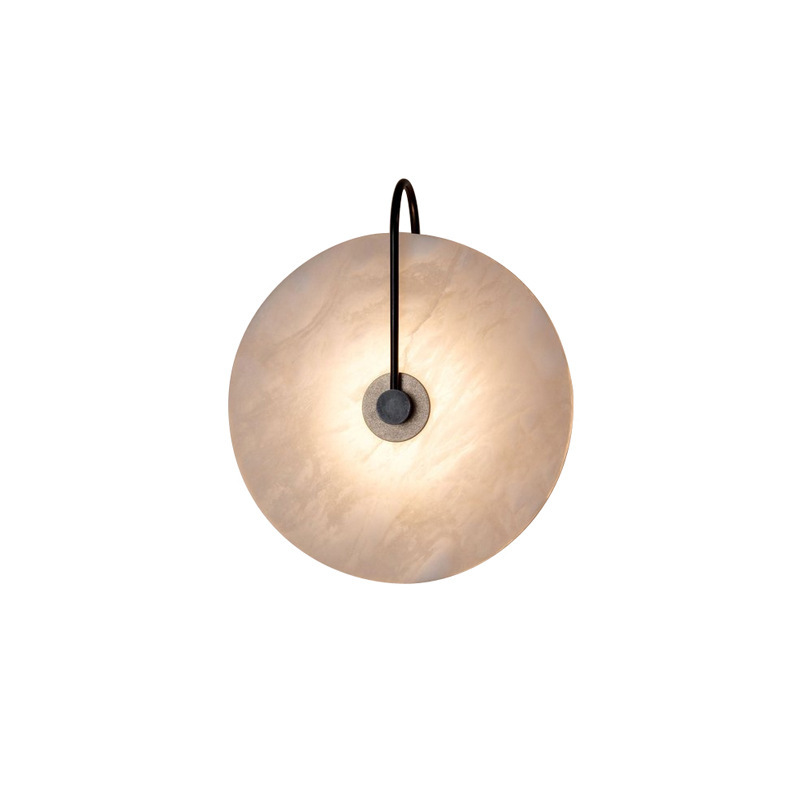Nordic Living Room Cloud Stone Wall Lamp Modern Minimalist Corridor Background Wall Lamp Bedroom Bedside Study Room Decorative Wall Lamp
