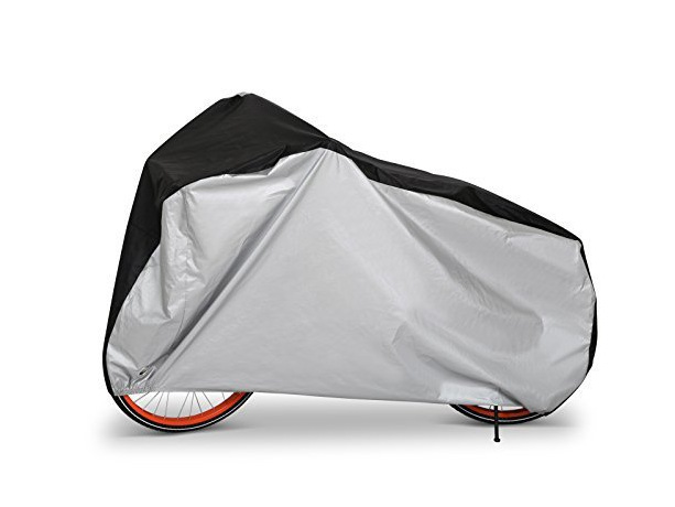 Amazon 210D Оксфордская ткань с покрытием из серебряной ткани Велосипедная куртка Велосипедный чехол