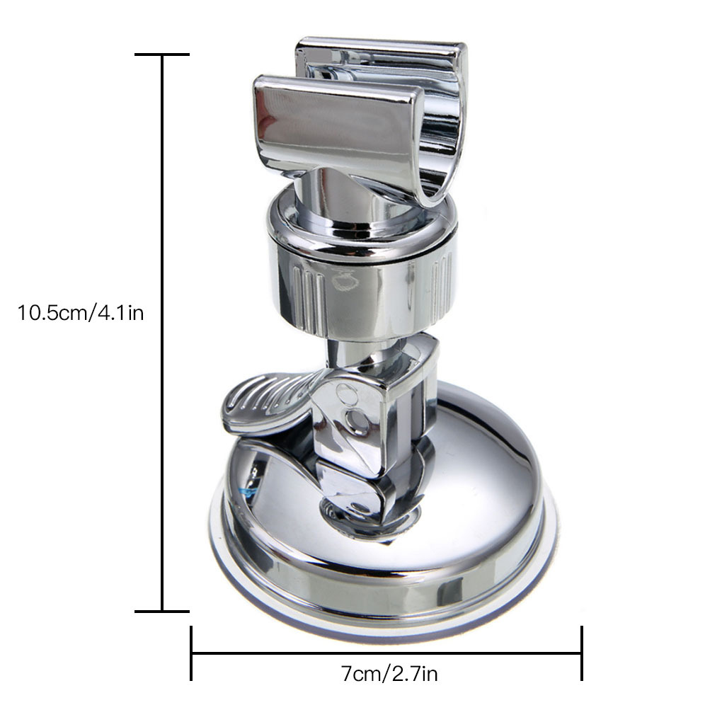 Seamless suction cup shower holder base shower nozzle suction cup shower holder punch-free base