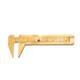 Double scale copper caliper 4 37g