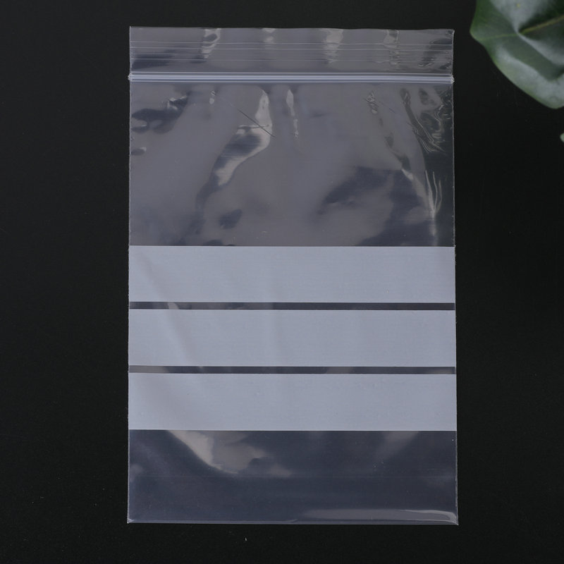 Supply writable self-sealing bag sealed thickened transparent sealed bag pocket Chinese and Western medicine food storage plastic bag