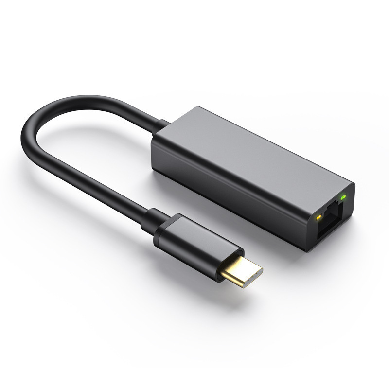 Type-C gigabit network card driver-free network card 1000Mbps Ethernet usb to rj45 network cable adapter
