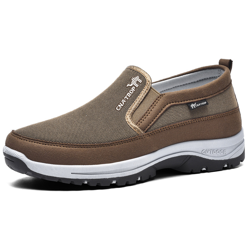 Foreign trade slip-on slip-on walking shoes independent stand popular non-slip comfortable men's plus size casual sneaker 49