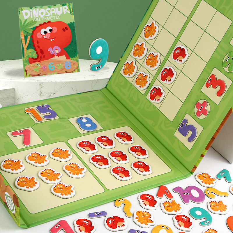 Kindergarten within 10-20 numbers to learn addition and subtraction score plate teaching aids ten-grid array children's digital decomposition toys