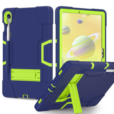 Applicable to Samsung Tab S9 three-proof tablet protective case pen slot s9plus silicone bracket s9FE children's drop-resistant shell